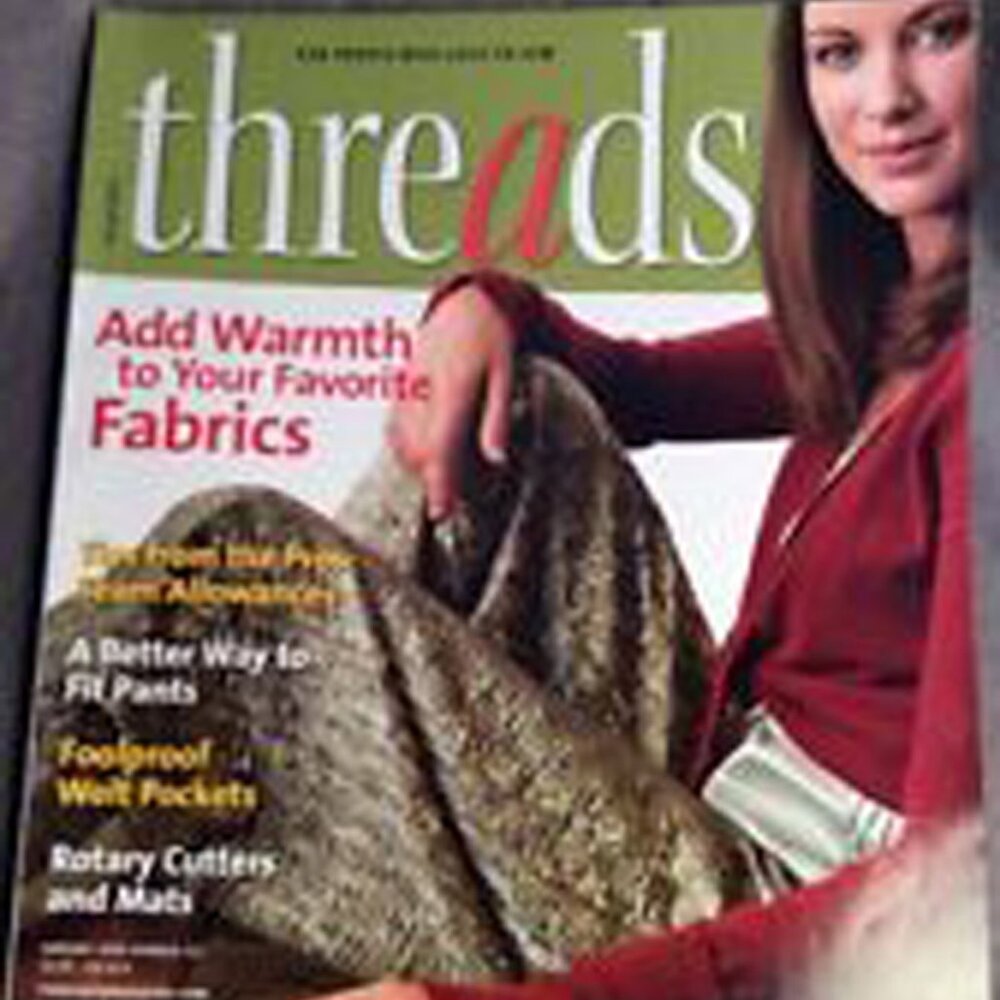 New Threads Sewing Magazine